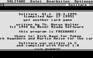 Thumbnail of other screenshot of Solitare