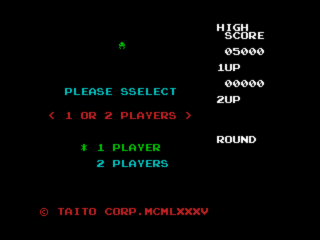 Screenshot of Space Invaders - Godlenes