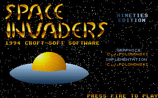 Thumbnail of other screenshot of Space Invaders - Nineties Edition