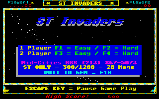 Thumbnail of other screenshot of ST Invaders