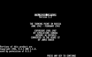 Thumbnail of other screenshot of Stalingrad Campaign