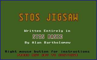 Thumbnail of other screenshot of Stos Jigsaw