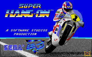 Screenshot of Super Hang-On