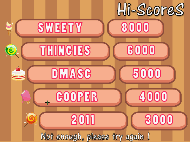 Thumbnail of other screenshot of Sweety Thingies