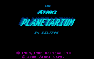 Thumbnail of other screenshot of Atari Planetarium, The