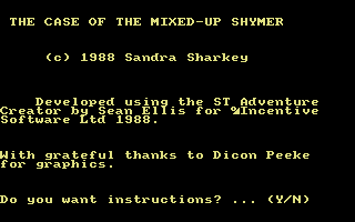 Thumbnail of other screenshot of Case of the Mixed-Up Shymer, The