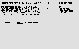 Thumbnail of other screenshot of Caverns of Larn, The