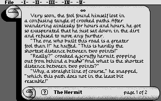 Thumbnail of other screenshot of Fool's Errand, The