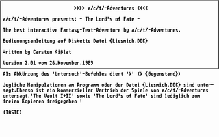 Thumbnail of other screenshot of Lords of Fate, The