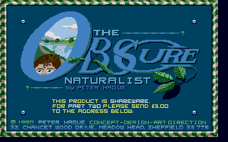 Thumbnail of other screenshot of Obscure Naturalist, The