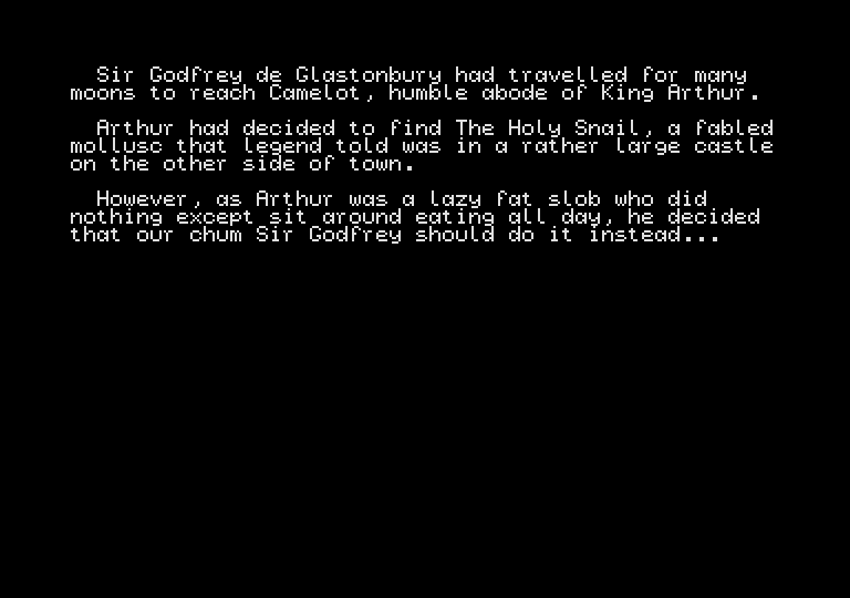Thumbnail of other screenshot of The Quest For the Holy Snail