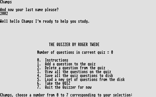 Thumbnail of other screenshot of Quizzer, The