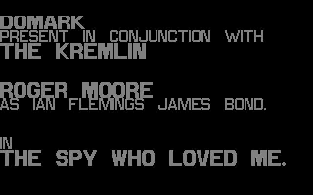 Thumbnail of other screenshot of Spy Who Loved Me, The