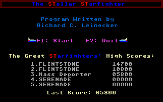 Thumbnail of other screenshot of Stellar Starfighter, The