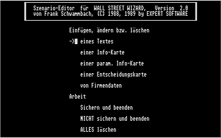 Thumbnail of other screenshot of Wall Street Wizard - Szenario Editor
