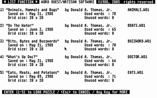 Thumbnail of other screenshot of Word Quest