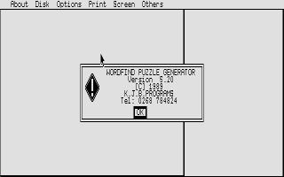 Thumbnail of other screenshot of Wordfind Puzzle Generator
