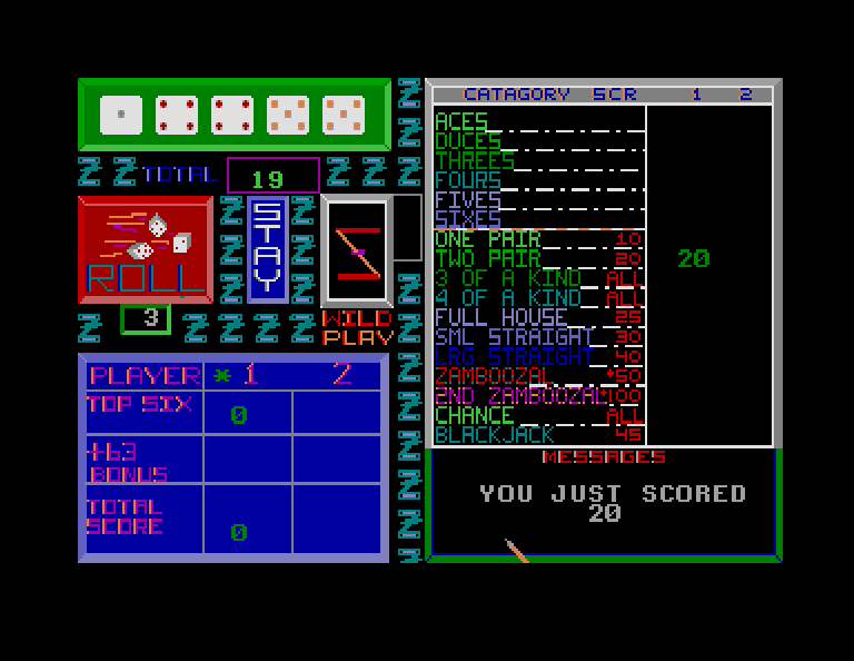 Thumbnail of other screenshot of Zamboozal Poker Dice