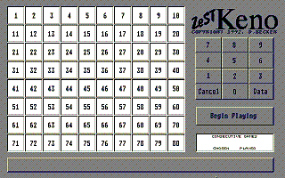 Thumbnail of other screenshot of ZeST Keno