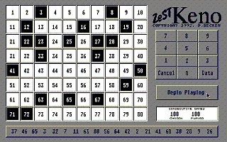 Thumbnail of other screenshot of ZeST Keno