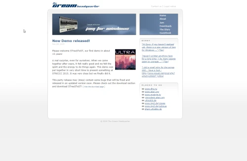 Screenshot of link Cream HQ
