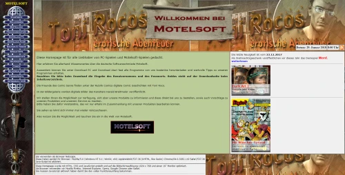 Screenshot of link Motelsoft