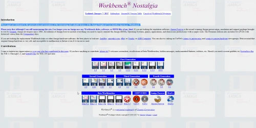 Screenshot of link Workbench Nostalgia