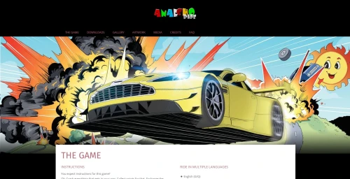 Screenshot of link ANARCHO Ride Homepage