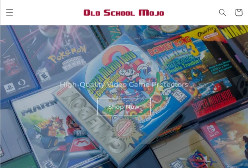 Screenshot of link Old School Mojo