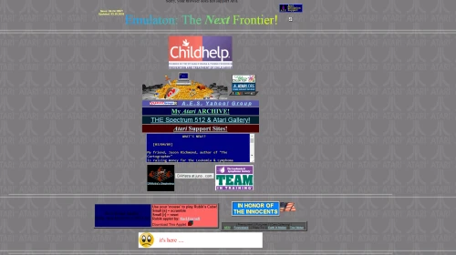 Screenshot of link Atari Emulation Support