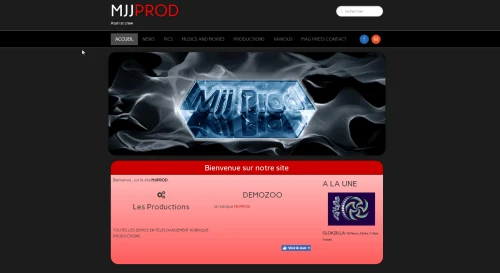 Screenshot of link MJJ Prod