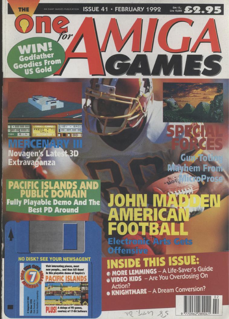 Cover for The One 41 (Feb 1992)